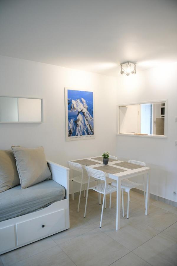 Apartament Chamonix 27 - Au Centre Vue Mont Blanc Et Jardin Zewnętrze zdjęcie